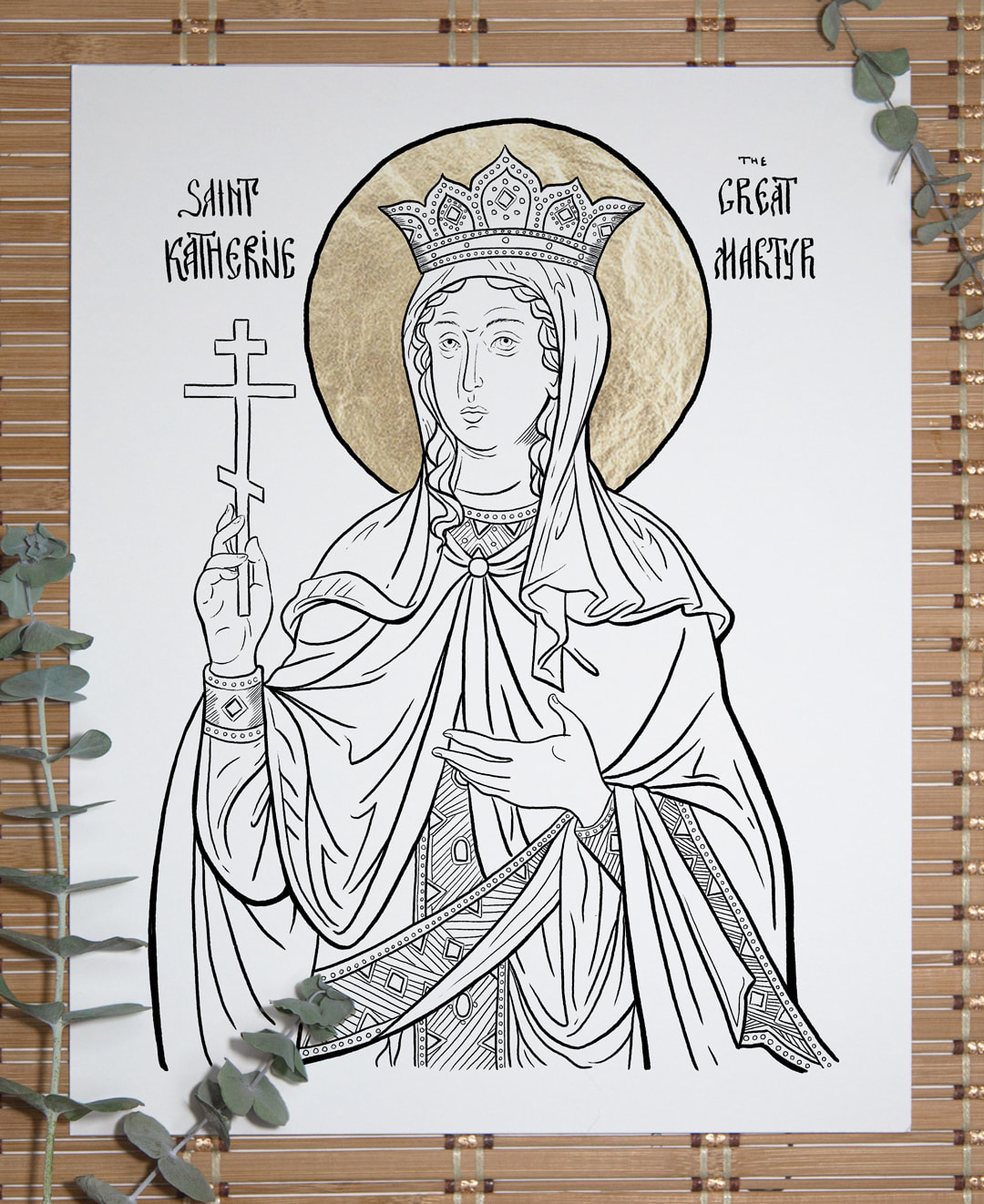 saint demetrios coloring pages